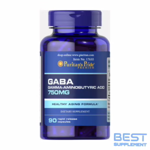 مکمل گابا Puritans Pride GABA 750 mg